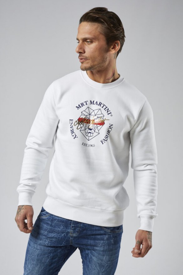 Φούτερ Mrt Martini λευκό